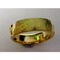 Gold fingerprint wedding ring