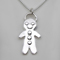 Gingerbread Man pendant