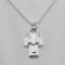 Layered cross pendant